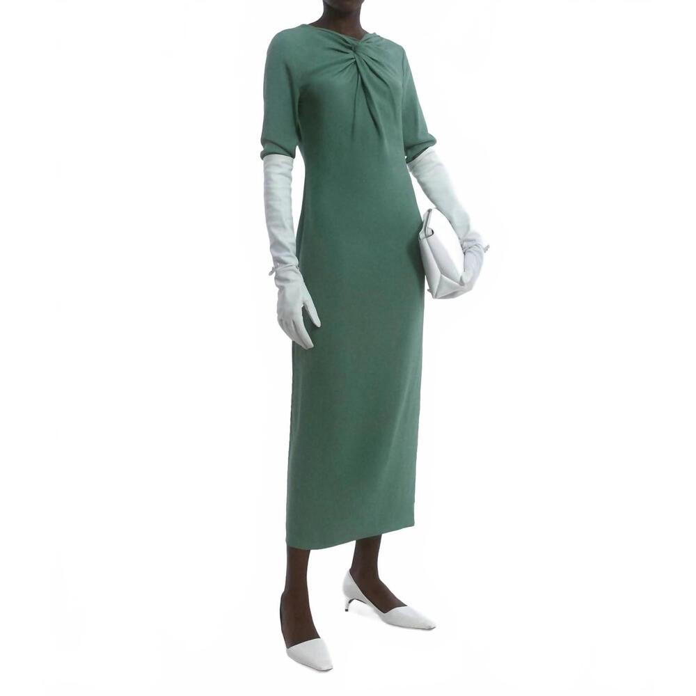 NEW BERNADETTE lauren maxi dress in green